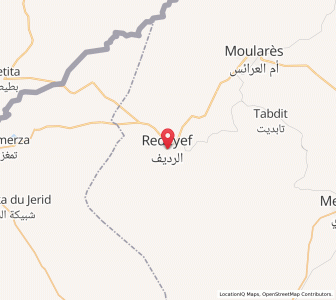 Carte : Ar Rudayyif, Gafsa