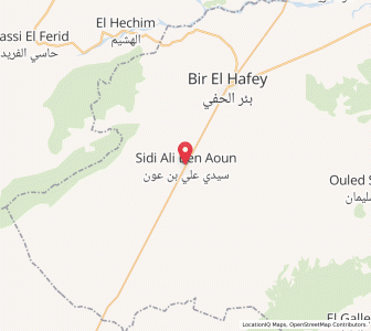Carte : Ben Aoun, Sidi Bouzid