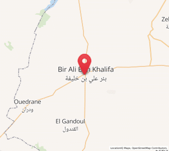 Carte : Bir Ali Ben Khalifa, Sfax