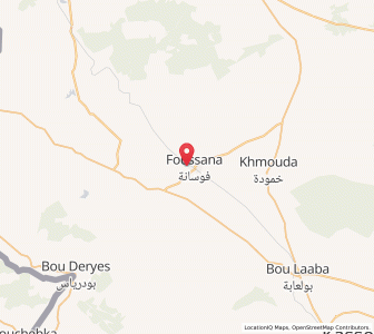 Carte : Dar Ouled Khalifa, Kasserine