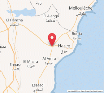 Carte : Djebeniana, Sfax