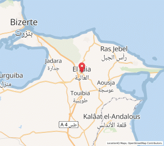 Carte : El Alia, Bizerte