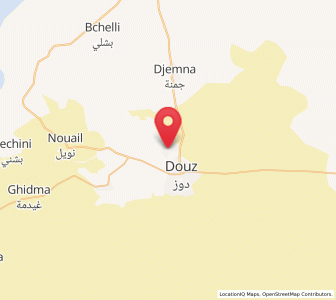 Carte : El Golaa, Kebili