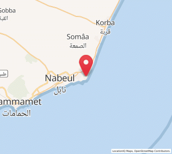 Carte : El Maamoura, Nabeul