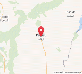 Carte : Er Regueb, Sidi Bouzid
