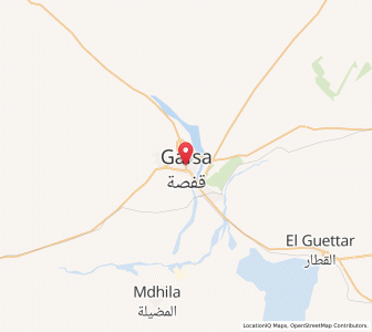 Carte : Gafsa