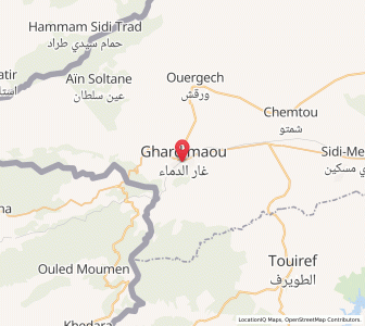 Carte : Ghardimaou, Jendouba