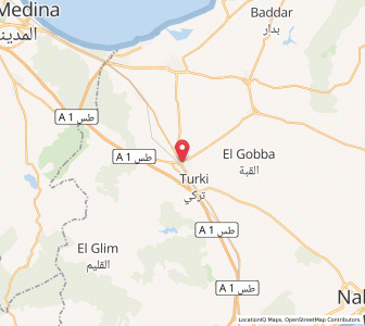 Carte : Grombalia, Nabeul