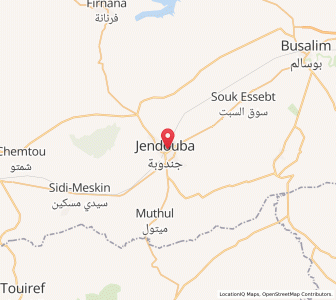 Carte : Jendouba