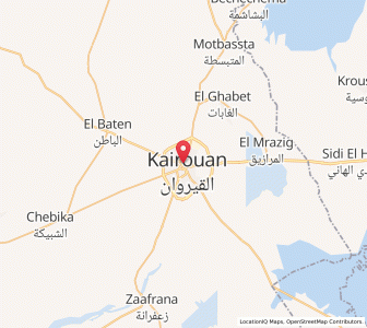 Carte : Kairouan
