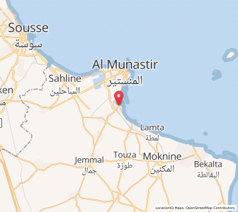 Carte : Khunays, Monastir