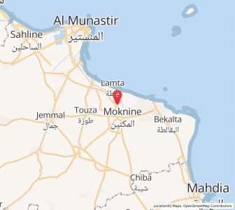 Carte : Ksar Hellal, Monastir