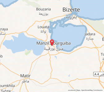 Carte : Menzel Bourguiba, Bizerte