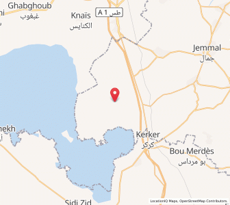 Carte : Menzel Hayet, Monastir