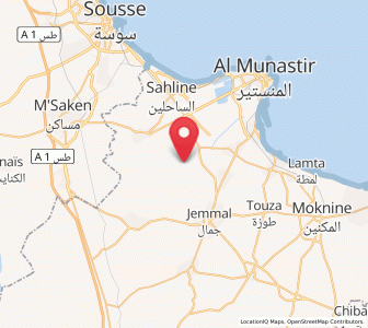 Carte : Mesdour, Monastir
