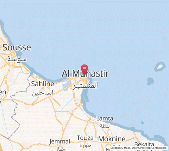 Carte : Monastir