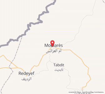 Carte : Moularès, Gafsa