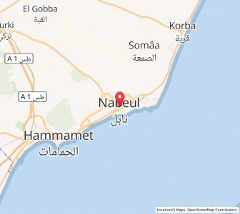 Carte : Nabeul