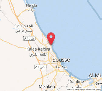 Carte : Port el Kantaoui, Sousse