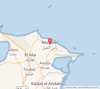 Carte : Rass el Djebel, Bizerte