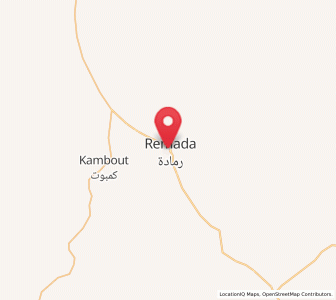 Carte : Remada, Tataouine