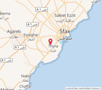 Carte : Sidi Abid, Sfax