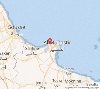 Carte : Skanes, Monastir