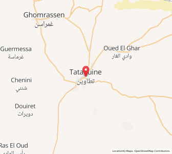 Carte : Tataouine