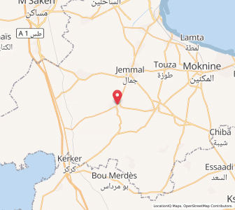 Carte : Zeramedine, Monastir