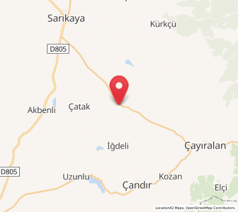 Map of Babayağmur, Yozgat