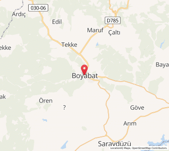 Map of Boyabat, Sinop