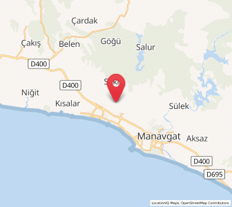 Map of Evrenseki, Antalya