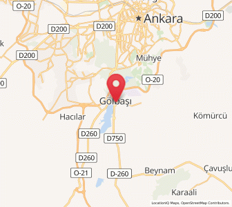 Map of Gölbaşı, Ankara