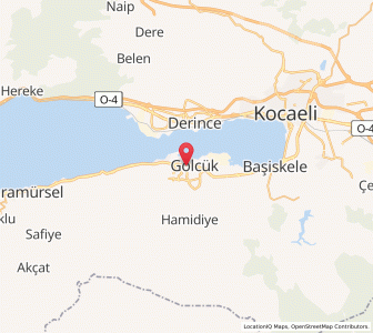 Map of Gölcük, Kocaeli