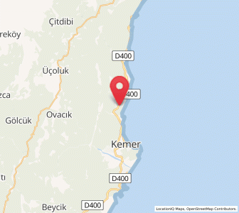 Map of Göynük, Antalya