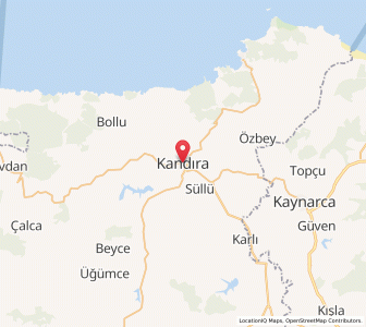 Map of Kandıra, Kocaeli
