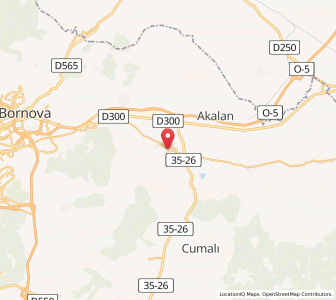 Map of Kemalpaşa, İzmir Province