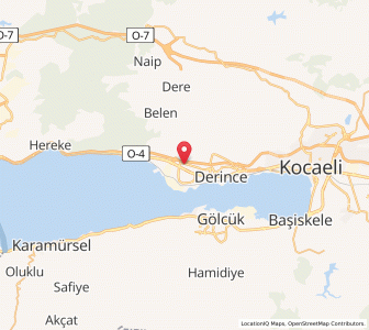 Map of Körfez, Kocaeli