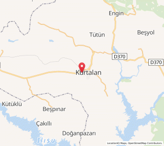 Map of Kurtalan, Siirt