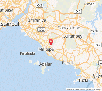 Map of Maltepe, Istanbul