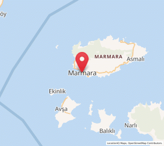 Map of Marmara, Balıkesir