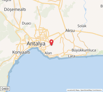 Map of Muratpaşa, Antalya
