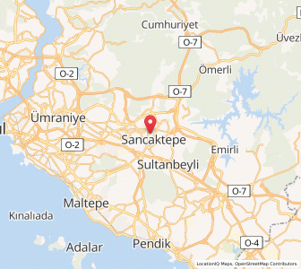 Map of Sancaktepe, Istanbul