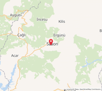 Map of Sason, Batman