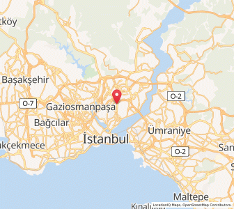 Map of Şişli, Istanbul
