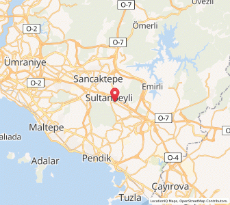Map of Sultanbeyli, Istanbul