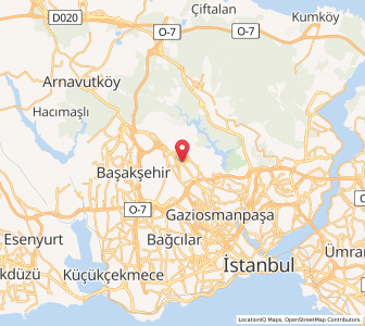 Map of Sultangazi, Istanbul