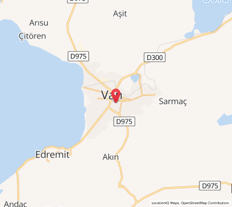 Map of Van, Van