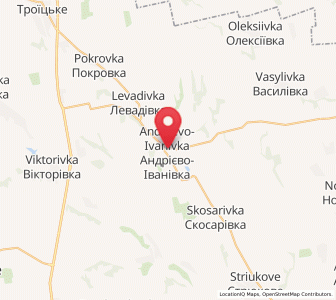 Map of Andriïévo-Ivanivka, Odessa