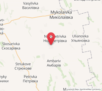 Map of Antoniouky, Odessa